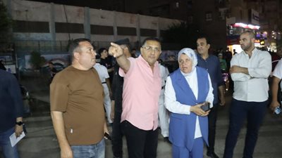 محافظ القليوبية يقود حملة مكبرة لرفع الإشغالات حتى منتصف الليل