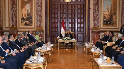 رئيس الشيوخ يستقبل السفراء المنقولين لرئاسة البعثات الدبلوماسية المصرية بالخارج