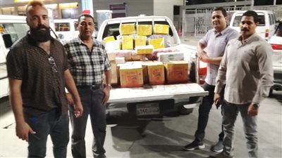 ضبط 785 عبوة سلع تموينية مدعمة قبل بيعها بالفيوم 