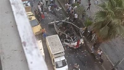 الصحة السورية: فرق الطب الشرعي تتعامل مع أشلاء في حادث انفجار جرمانا