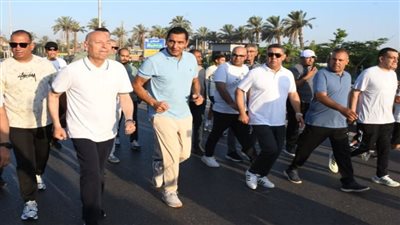 وزير الرياضة ومحافظ القاهرة يشهدان ماراثون “القاهرة مهد الحضارة” 