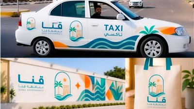  بدء تطبيق دليل الهوية البصرية في قنا 