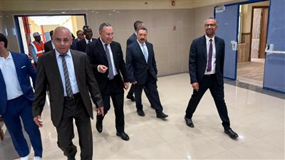 وزير التعليم العالي والقائم بأعمال رئيس جامعة الإسكندرية يتفقدان فرع الجامعة بإنجامينا 