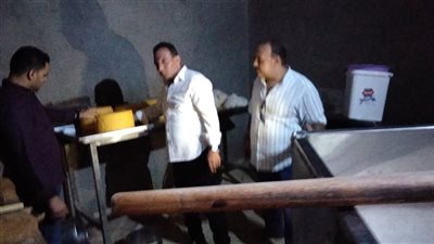 حملة تفتيشية بيئية على معامل تصنيع الأجبان بمدينة الفيوم