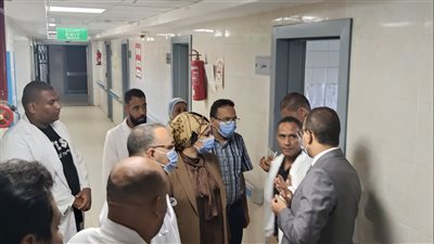 وكيل صحة قنا يتفقد مستشفى الصدر ويؤكد علي الإلتزام بمعايير سلامة المرضى