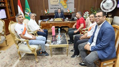 محافظة المنوفية تؤكد دعمها للقطاع الرياضي: استقبال وفد نادي الشباب الوطني بتلا