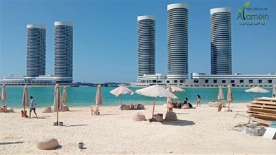 حملات حصر التعديات على شبكات مياه الشرب والصرف الصحي بمدينة العلمين