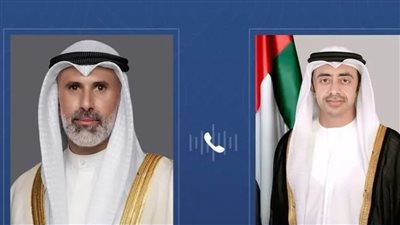 وزير الخارجية الإماراتي يبحث مع نظيره الكويتي التطورات الإقليمية