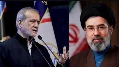 بزشكيان يلتقي مجتبى خامنئي ويبحث القضايا العسكرية والاقتصادية في إيران