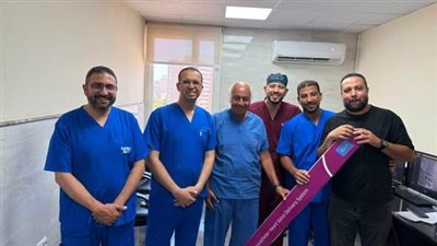  ... نجاح عملية تغير الصمام الاورطى عن طريق القسطره لمريضة مسنة 