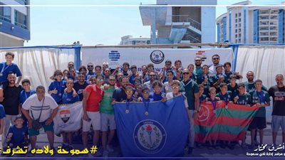 سموحة يحصد كأسَي المركز الأول والثاني في بطولة منطقة الإسكندرية للسباحة تحت 12 سنة