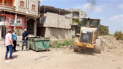  رفع ونقل 250 طنًا من المخلفات الصلبة بدكرنس وأجا وميت غمر