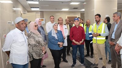 محافظ الغربية يتفقد مستشفى السنطة الجديد ومشروعات «حياة كريمة» بزفتى