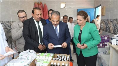 قافلة طبية شاملة بالشرقية للجنة الطبية العليا بالتعاون مع بنك الشفاء المصري