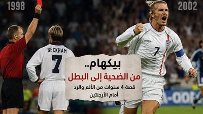 بيكهام.. من «الخائن» في إنجلترا إلى بطل قومي 