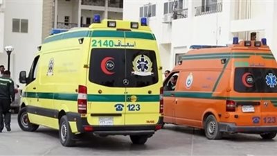 إصابة 14 شخصًا في تصادم ميكروباص وسيارة نقل عمالة زراعية بالبحيرة