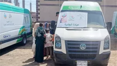 تفاصيل قوافل صحة الدقهلية من القرى لشاطئ جمصة