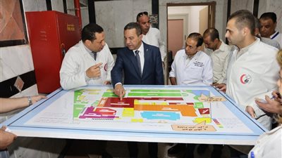 بـ60 ماكينة غسيل كلوي.. محافظ المنوفية يتفقد خطط التطوير  بمستشفى شبين الكوم التعليمي 