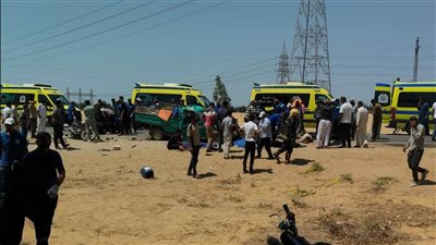 15 وفاة و29 مصابًا.. استجابة عاجلة لحادث تصادم سيارتي نقل بالإسماعيلية
