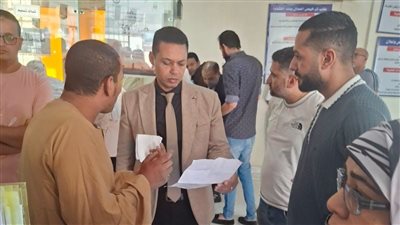 رئيس حي المعصرة يتابع ملفات التصالح بالمركز التكنولوجي