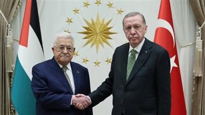 رئيسا فلسطين وتركيا يبحثان مستجدات الأوضاع السياسية والعدوان الإسرائيلي على الشعب الفلسطيني