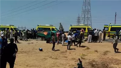 من بيت واحد إلى 6 نعوش.. مأساة أشقاء الشرقية في حادث الدواويس 