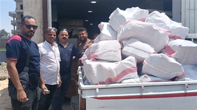 الجيزة تضبط 28 طن أغذية فاسدة و36 ألف مشروب طاقة مجهول المصدر