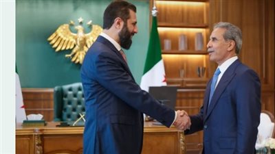 الرئيس السوري يستقبل رئيس مجلس القضاء الأعلى العراقي