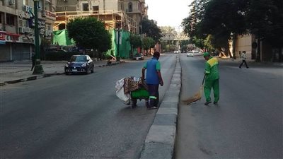 حملات ميدانية بالسيدة زينب لإعادة الانضباط ورفع كفاءة النظافة