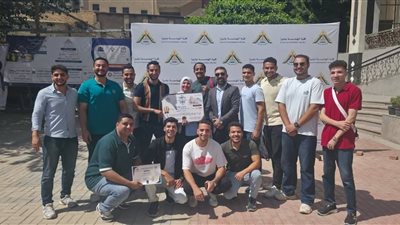 طلاب هندسة المنوفية يحصدون المركز الأول  في مسابقة «Innovative Bridge Competition IBC 2026