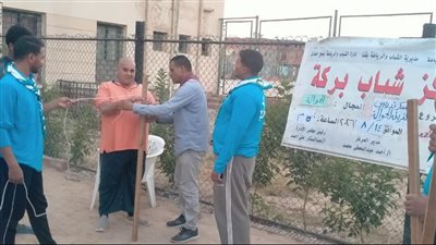 معسكر تدريبي متميز لفريق الجوالة بمركز شباب نجع حمادي
