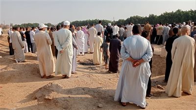 تشييع جثمان إبراهيم الداؤدي وارتفاع ضحايا الدواويس من الشرقية إلى 19
