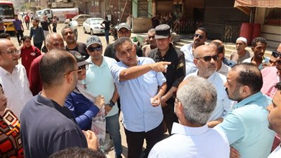 جولة لمحافظ القليوبية بالخصوص لمعاينة مقترحات تطوير والمواقع المتاحة لإقامة مشروعات خدمية وتنموية