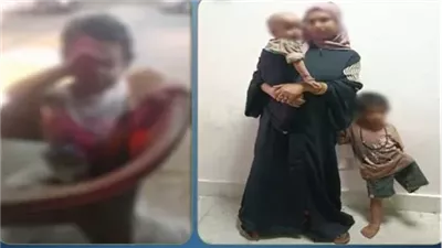 ضبط ربة منزل شوّهت صغيريها لاستغلالهما في أعمال التسول بطنطا