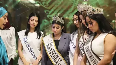 ملكات جمال البحر المتوسط الدولية يزرن مكتبة الإسكندرية لتعزيز الترويج للسياحة المصرية