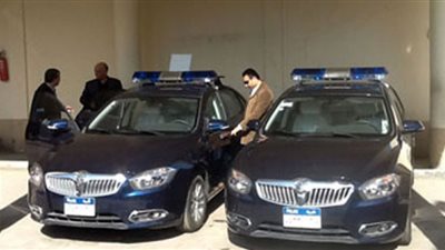 سيارات شرطة الفيوم بألوان الطيف