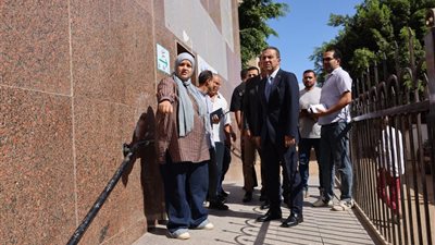 محافظ المنوفية يفاجئ مستشفى الصحة النفسية وعلاج الإدمان بميت خلف 