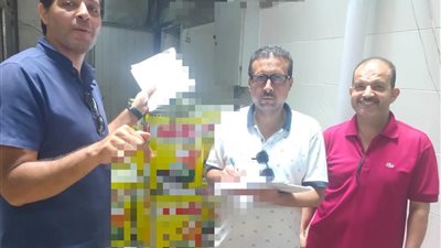 ضبط 20 كرتونة كبدة مجمده فاسدة و30 صفيحة جبنة بيضاء مجهولة المصدر بالبحيرة