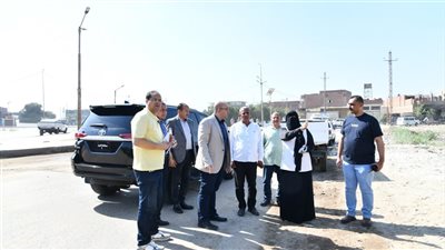 مراجعة موقف المباني القريبة من الضغط العالي بالغرق فى الفيوم