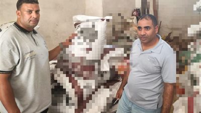 ضبط 12 شيكارة أسمدة يوريا مدعمة قبل بيعها بالسوق السوداء في حوش عيسى