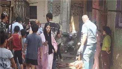السيطرة علي حريق داخل  شقة سكنية وإصابة عميد شرطة خلال إخماد النيران فى الوايلى