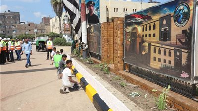 محافظ كفرالشيخ يتفقد أعمال مبادرة «جميلة يا بلدي» بمدينة فوه لدعم الهوية البصرية