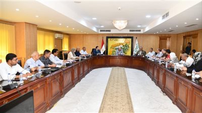 محافظ الفيوم يتابع موقف مشروعات الخطة الاستثمارية التي لم يتم طرحها