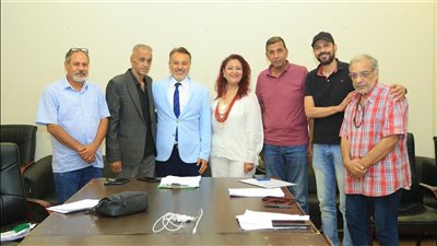 صور.. بروفات احتفالية مدد يا رسول الله على المسرح القومي 