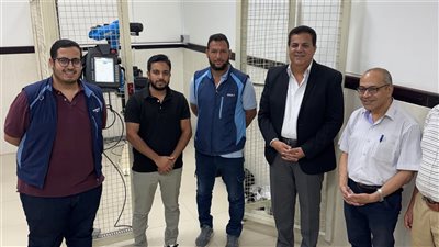 سامسونج للإلكترونيات مصر تدعم جامعة بني سويف التكنولوجية بروبوت صناعي KUKA