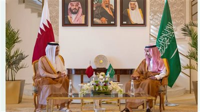 السعودية وقطر تبحثان مستجدات الأوضاع في المنطقة