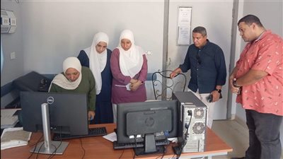 مرور ميداني بمستشفى حلوان العام لمتابعة انتظام العمل وتطوير الخدمات الطبية