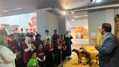المجلس الأعلى للشئون الإسلامية ينظم زيارة لذوي الهمم إلى متحف الفنون الشعبية