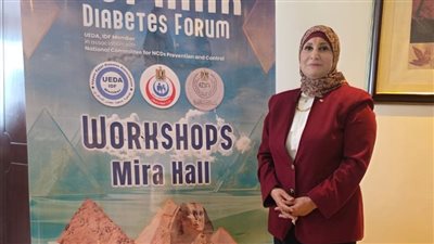 نقيب التمريض تشارك في فعاليات المؤتمر الثالث للسكري «3rd Sphinx Diabetes Forum»