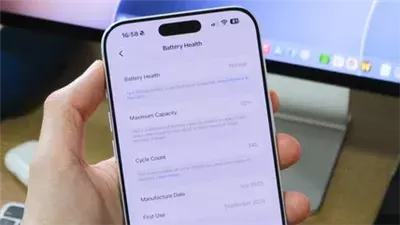 كيفية فحص صحة بطارية iPhone وعدد دورات الشحن